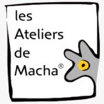 Logo noir et blanc des Ateliers de Macha